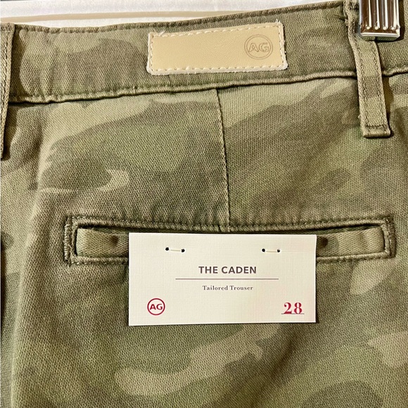 NWT AG Caden Chino Size 6 Green Camo - Picture 2 of 8